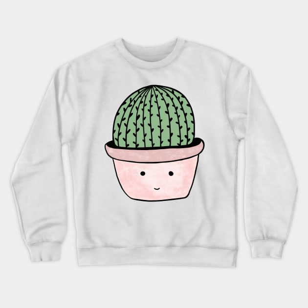 Cute smiling cactus Crewneck Sweatshirt by bigmoments